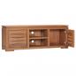 Preview: TV-Schrank 110 x 30 x 40 cm Teak Massivholz