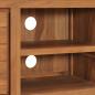 Preview: TV-Schrank 110 x 30 x 40 cm Teak Massivholz