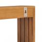 Preview: Handtuchregal zur Wandmontage 35×20×35 cm Teak Massivholz