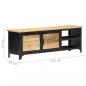 Preview: TV-Schrank 120×30×40 cm Mango-Massivholz 