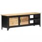 Preview: TV-Schrank 120×30×40 cm Mango-Massivholz 