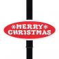 Preview: Weihnachts-Straßenlampe mit Weihnachtsmann 81 x 40 x 188 cm PVC