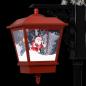 Preview: Weihnachts-Straßenlampe mit Weihnachtsmann 81 x 40 x 188 cm PVC