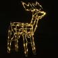 Preview: 3-tlg. LED-Rentiere Set Weihnachtsdekoration 229 LEDs