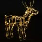 Preview: 3-tlg. LED-Rentiere Set Weihnachtsdekoration 229 LEDs