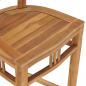 Preview: 3-tlg. Gartenbar-Set Teak Massivholz 