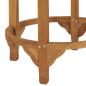 Preview: 3-tlg. Gartenbar-Set Teak Massivholz 