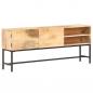 Preview: ARDEBO.de - Sideboard 145x30x60 cm Mango Massivholz 