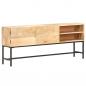 Preview: Sideboard 145x30x60 cm Mango Massivholz 