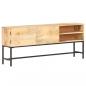 Preview: Sideboard 145x30x60 cm Mango Massivholz 