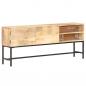 Preview: Sideboard 145x30x60 cm Mango Massivholz 