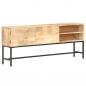 Preview: Sideboard 145x30x60 cm Mango Massivholz 