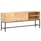 Preview: Sideboard 145x30x60 cm Mango Massivholz 