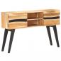 Preview: Sideboard 120x30x75 cm Akazie Massivholz