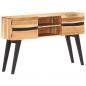 Preview: Sideboard 120x30x75 cm Akazie Massivholz