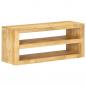 Preview: ARDEBO.de - TV-Schrank 107x35x45 cm Mango Massivholz