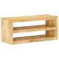 Preview: TV-Schrank 107x35x45 cm Mango Massivholz