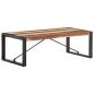 Preview: ARDEBO.de - Couchtisch 120x60x40 cm Massivholz mit Palisander-Finish