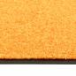 Preview: Fußmatte Waschbar Orange 60x180 cm 