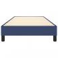 Preview: Bettgestell Blau 100x200 cm Stoff