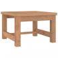 Preview: Couchtisch 45x45x30 cm Massivholz Teak