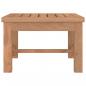 Preview: Couchtisch 45x45x30 cm Massivholz Teak