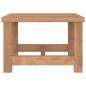 Preview: Couchtisch 45x45x30 cm Massivholz Teak