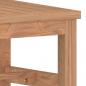 Preview: Couchtisch 45x45x30 cm Massivholz Teak