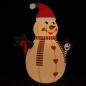 Preview: Aufblasbarer Schneemann mit LEDs 300 cm