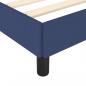 Preview: Bettgestell Blau 80x200 cm Stoff