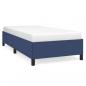 Preview: Bettgestell Blau 100x200 cm Stoff