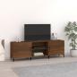 Preview: ARDEBO.de - TV-Schrank Braun Eichen-Optik 150x30x50 cm Holzwerkstoff