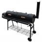 Preview: ARDEBO.de - Barbecue-Smoker Grill Nevada XL Schwarz