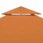 Preview: Pavillon-Ersatzdach 310 g/m² Orange 3x3 m
