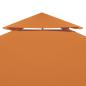 Preview: Pavillon-Ersatzdach 310 g/m² Orange 3x4 m