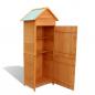 Preview: Gartenschrank Braun 42,5x64x190 cm