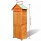 Preview: Gartenschrank Braun 42,5x64x190 cm