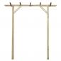 Preview: Gartenpergola 205x40x203 cm Holz