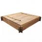 Preview: Sandkasten Holz Imprägniert Quadratisch