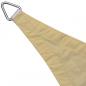 Preview: Sonnensegel Oxford-Gewebe Quadratisch 3,6x3,6 m Beige 