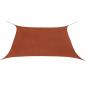 Preview: Sonnensegel Oxford-Gewebe Quadratisch 3,6x3,6 m Terracotta 