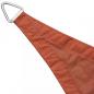 Preview: Sonnensegel Oxford-Gewebe Quadratisch 3,6x3,6 m Terracotta 