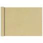 Preview: Balkonsichtschutz Oxfordgewebe 75x600 cm Beige