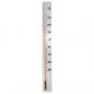 Preview: ARDEBO.de - Nature Garten Wandthermometer Aluminium 3,8 x 0,6 x 37 cm