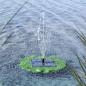 Preview: HI Solar Schwimmende Teichpumpe Lotusblatt