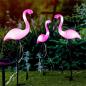 Preview: HI Solar LED Gartenleuchten Flamingo 3-tlg.