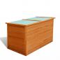 Preview: ARDEBO.de - Garten-Aufbewahrungsbox 126x72x72 cm Holz