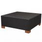 Preview: 6-tlg. Garten-Lounge-Set mit Auflagen Poly Rattan Schwarz