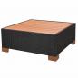 Preview: 8-tlg. Garten-Lounge-Set mit Auflagen Poly Rattan Schwarz