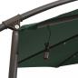 Preview: Sonnenschirm Ampelschirm mit LED-Beleuchtung 300 cm Metallmast